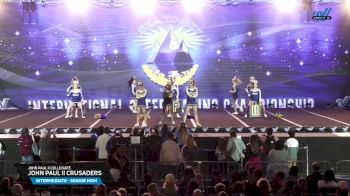 John Paul II Collegiate - John Paul II Crusaders [2025 Intermediate - Senior High Day 1] 2025 Sea to Sky International Cheer Championship