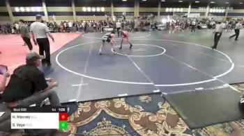 116 lbs Final - Hassin Maynes, Colorado Outlaws vs Sergio Vega, Tucson Cyclones