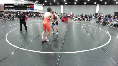 215 lbs Riley Hicks, Oklahoma Red vs Nash Mullis, North Carolina