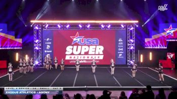 Exodus Athletics - Agony [2026 L4 Senior - D2 - Small Day 3] 2026 USA All Star Super Nationals