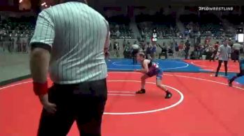 96 lbs Prelims - Lily Gray, Vinita Kids Wrestling vs Hunter Wann, Wilburton Takedown Club