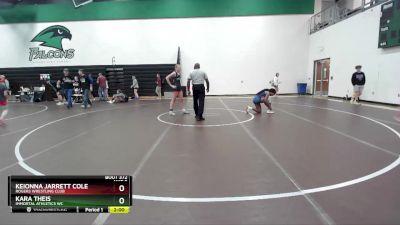 130 lbs Cons. Round 2 - Keionna Jarrett Cole, Rogers Wrestling Club vs Kara Theis, Immortal Athletics WC