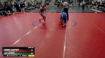 130 lbs Round 5: 12:00pm Sat. - Johnny Martinez, Palmer High School vs Liam Rogers, Eagle River High School