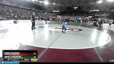 78 lbs Cons. Round 4 - Grant Lancaster, Port Angeles Wrestling Club vs Fabian Figueroa, Warden Elite Wrestling