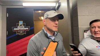 Penn State Head Coach Cael Sanderson After Clinching Team Title With Six Finalists