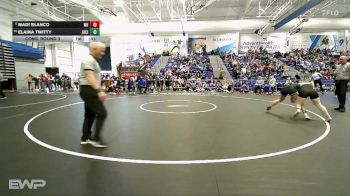 140 lbs Cons. Round 3 - Madi Blanco, Washburn Rural vs Elaina Twitty, Junction City