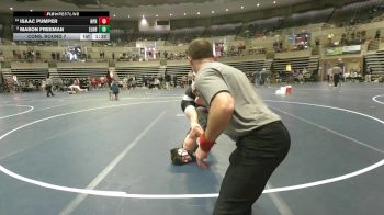 145 Championship Bracket Cons. Round 7 - Mason Freeman, Elk River vs Isaac Pumper, New Prague