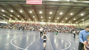 50 lbs Quarterfinal - Chandler Williams, Lehi vs Tristan Freed, Charger Wrestling Club