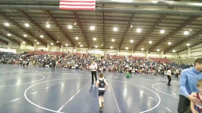 50 lbs Quarterfinal - Chandler Williams, Lehi vs Tristan Freed, Charger Wrestling Club