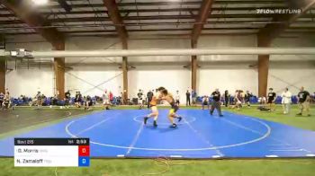 160 lbs Quarterfinal - Dakota Morris, Seagull Wrestling Club vs Nicolas Zamaloff, Triumph