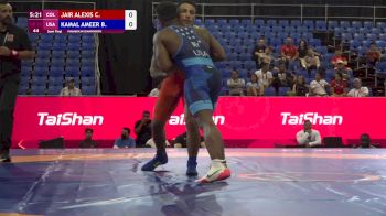 77 kg Semifinal - Kamal Bey, USA vs Jair Cuero, COL