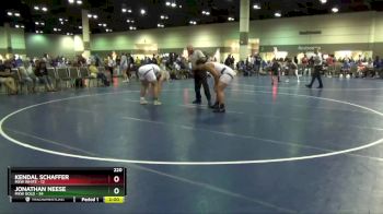 220 lbs Round 3 (10 Team) - Jonathan Neese, MXW Gold vs Kendal Schaffer, MXW White