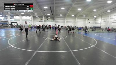 52 lbs Semifinal - Grant Sauer, Iron Faith WC vs Tayden Bong, Doughboys WC