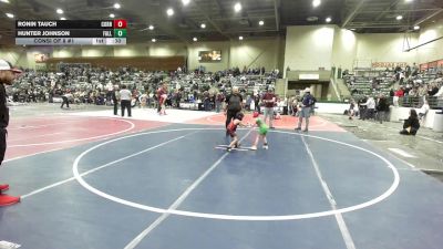 40 lbs Consi Of 8 #1 - Ronin Tauch, Corning Sharks vs Hunter Johnson, Fallon Outlaws WC