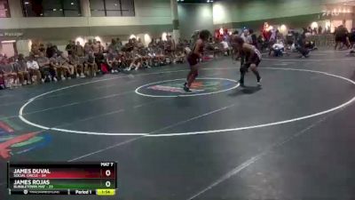 220 lbs Round 1 (16 Team) - James Duval, Social Circle vs James Rojas, Bubbletown Mat