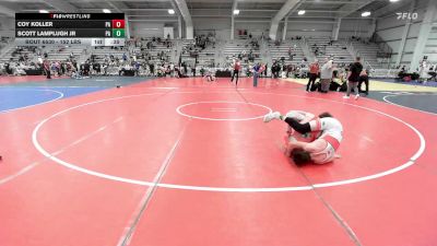 152 lbs Consi Of 8 #1 - Coy Koller, PA vs Scott Lamplugh Jr, PA