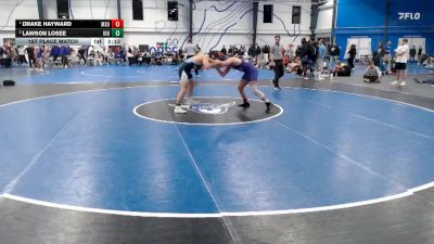 Elite 174 lbs 1st Place Match - Drake Hayward, Minnesota State vs Lawson Losee, Upper Iowa