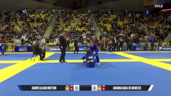 Janaina Lebre vs Janine Mutton | 2025 World Jiu-Jitsu IBJJF Championship