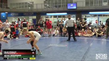80 lbs Placement Matches (16 Team) - Keynu Neiswender, Missouri Mon-Stars vs Silas Stanley, Backyard Brawlers