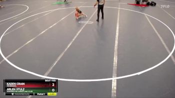 Quarterfinal - Kaden Crain, Minnesota vs Arlen Stulz, Farmington Wrestling Club