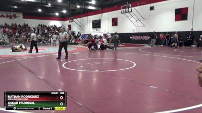 285 lbs Cons. Round 2 - Oskar Madrigal, Servite vs Nathan Rodriguez, Eleanor Roosevelt