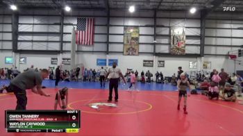 50 lbs Round 3 (4 Team) - Owen Tannery, DARKHORSE WRESTLING CLUB - GOLD vs Waylon Caywood, GREAT NECK WC