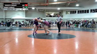 155 lbs Champ. Round 2 - Rhaigyn Trenary, Garrett vs Hanley Shirley, Fowlerville (Girls)