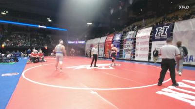 285 Class 1 lbs Cons. Round 1 - Collin Swope, Lawson vs Nolan Prehm, Valle Catholic