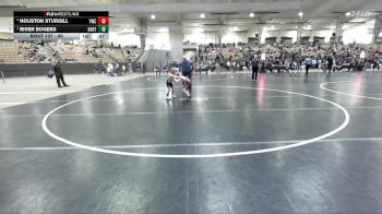 40 lbs Semifinal - River Rogers, Rabbit Wrestling Club vs Houston Sturgill, Vikings Wrestling Club