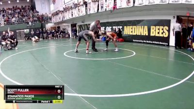 113 lbs Quarterfinal - Stamatios Paxos, Hoover (North Canton) vs Scott Fuller, Genoa