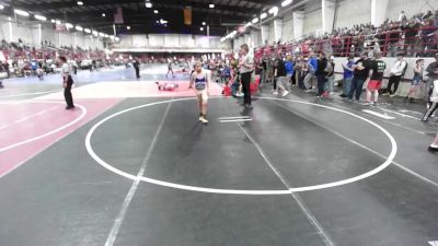 100 lbs Quarterfinal - Jayden Marsing, Blanco vs Clayton Blatchford, Kirtland