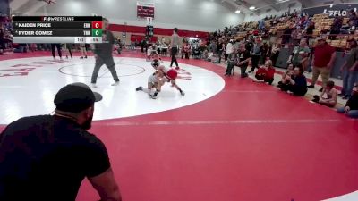 56-58 lbs Round 5 - Kaiden Price, Eaton Reds WC vs Ryder Gomez, Top Notch WC