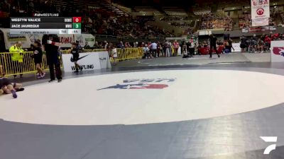 Intermediate Boys - 63 lbs Cons. Round 2 - Westyn Valice, USA Gold Wrestling Club vs Jace Jauregui, Madera Wrestling Club