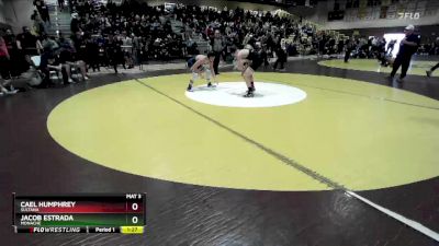 132 lbs Semifinal - Cael Humphrey, Sultana vs Jacob Estrada, Monache