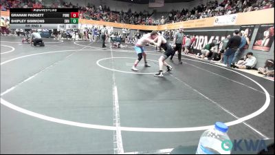 160 lbs Rr Rnd 3 - Graham Padgett, Powerhouse vs Shipley Simmons, Shelton Wrestling Academy
