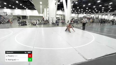 100 lbs Consi Of 4 - Jayce Powers, Mantanona TC vs Erick Rodriguez, Riverside Rascals