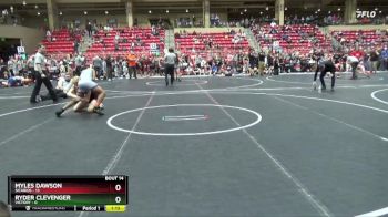 145 lbs Round 5 (6 Team) - Myles Dawson, Sicarios vs Ryder Clevenger, Victory