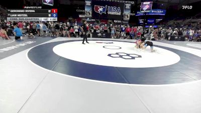 132 lbs Cons. Sub-quarters - Geronimo Rivera, UT vs Liam Neitzel, WI