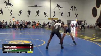 125 lbs Cons. Round 3 - Jeffrey Bailey, Cornerstone University vs Izaeah Beavers, Campbellsville