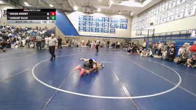 79 lbs Semifinal - Nixon Newby, Westlake vs August Ellis, Sanderson Wrestling Academy