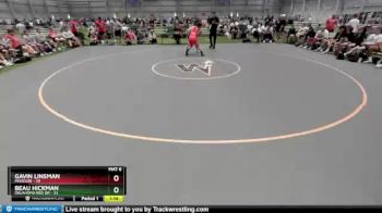 145 lbs Placement Matches (8 Team) - Gavin Linsman, Missouri vs Beau Hickman, Oklahoma Red GR