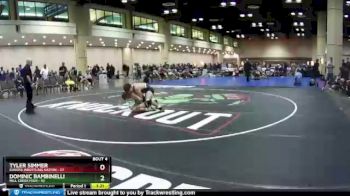 160 lbs Champ Round 1 (16 Team) - Dominic Bambinelli, Mill Creek High vs Tyler Simmer, Dakota Wrestling Nation