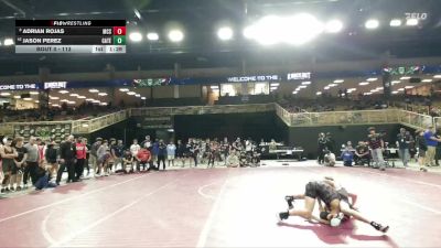 113 lbs Champ. Round 2 - Jason Perez, Gateway vs Adrian Rojas, Miami Christian School