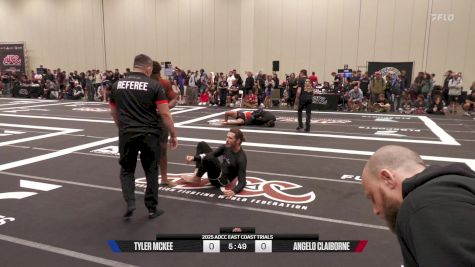 Angelo Claiborne vs Tyler Mckee 2025 ADCC East Coast Trials