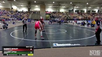 AA 157 lbs Semifinal - Zachery Little, Summit vs Barrett Whaley, Knoxville Halls