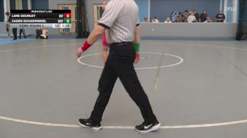 184 lbs Cons. Round 3 - Lane Gourley, Northern Oklahoma College-Tonkawa vs Caden Schadwinkel, Adams State