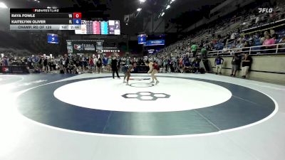 130 lbs Champ. Rd Of 128 - Raya Fowle, VA vs Kaitelynn Oliver, FL