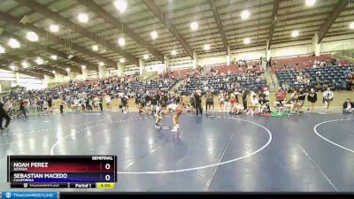 138 lbs Semifinal - Noah Perez, Nevada vs Sebastian Macedo, California