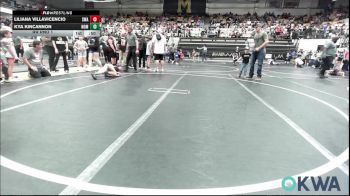 51-54 lbs Rr Rnd 1 - Liliana Villavicencio, Shelton Wrestling Academy vs Kya Kincannon, Team Nomad