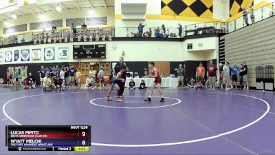 77 lbs 2nd Place Match - Lucas Pipito, Delta Wrestling Club Inc. vs Wyatt Melchi, The Fort Hammers Wrestling